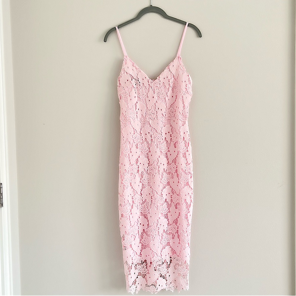 Eilly Bazar Guipure Lace Cami Dress